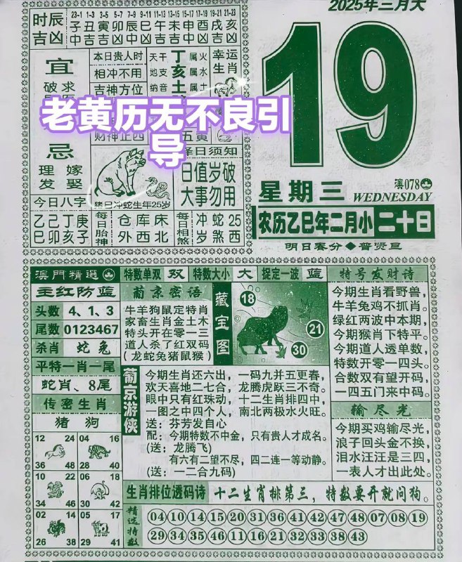 2025年3月19日，二月二十，星期三2025年3月19日，二月二十，星期三