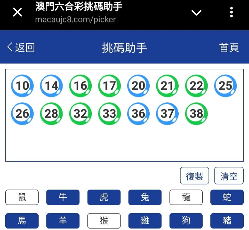 新澳: 220期☝️☝️15个特别号码(跟反自由，仅供参考)