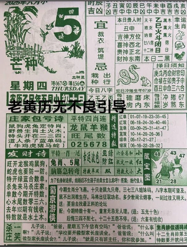 2025年6月5日，五月初十，星期