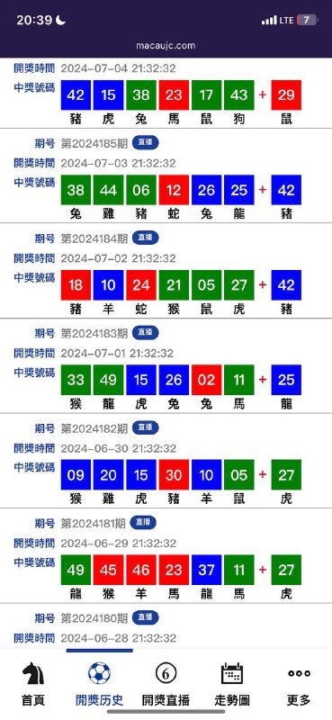 走势图走势图