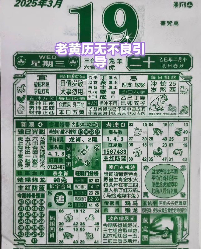 2025年3月19日，二月二十，星期三2025年3月19日，二月二十，星期三