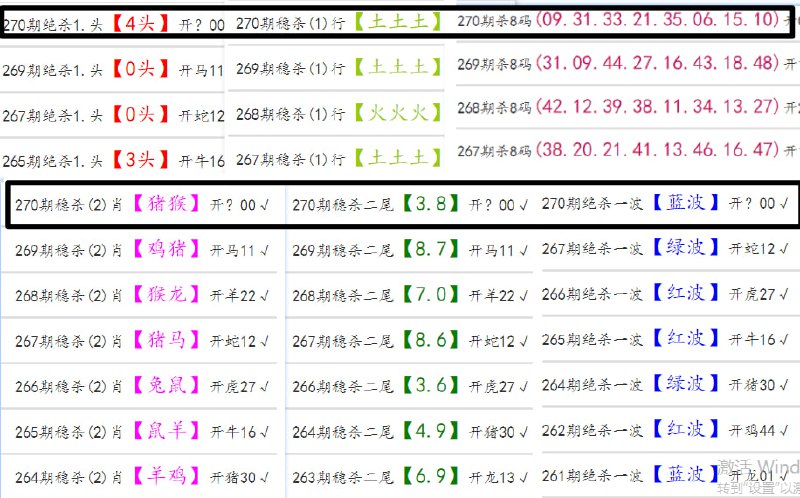 杀料